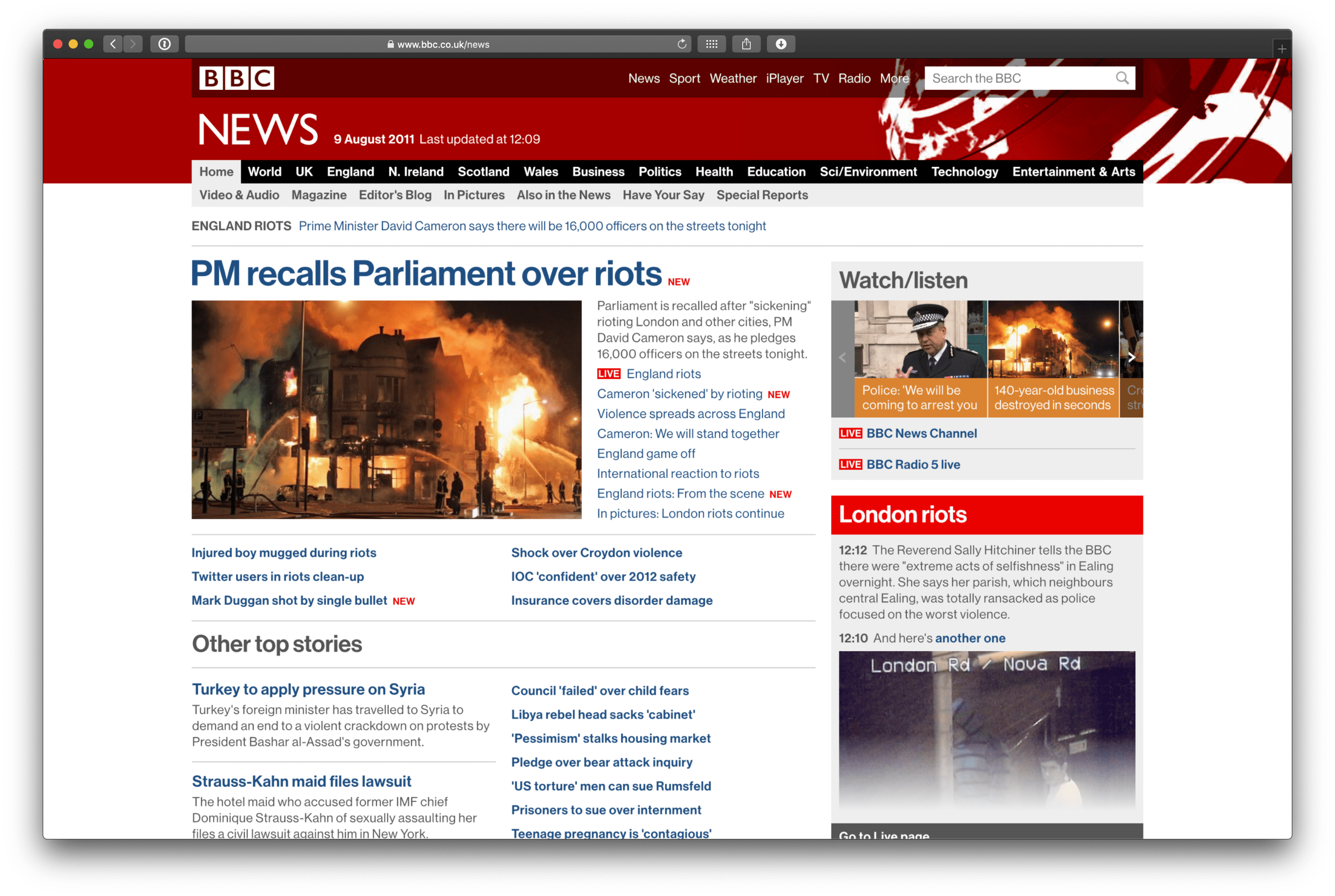 Mark Hurrell – BBC News website redesign